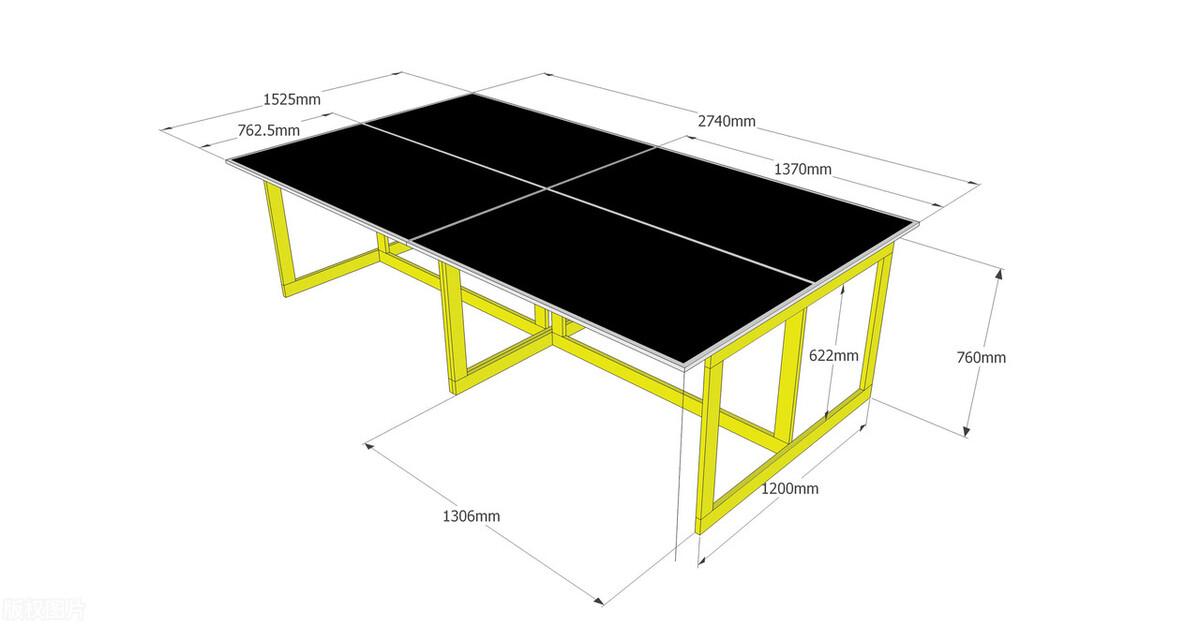 乒乓球桌高度标准尺寸多少（为什么高度是76厘米）  第2张