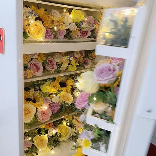 鲜花可以放冰箱保鲜吗？一个晚上可以吗？  第2张