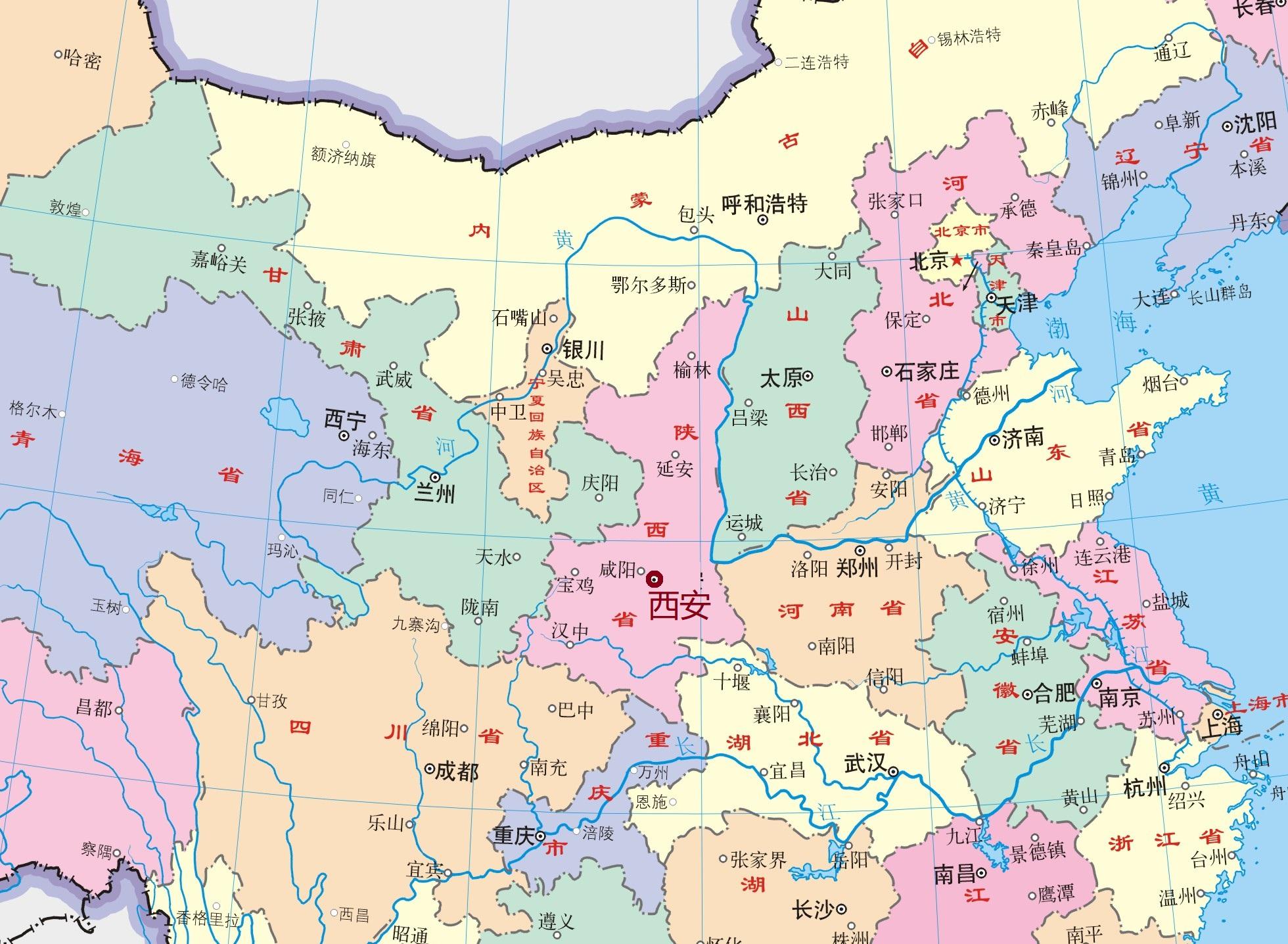 陕西省的省会是哪个城市（人口超千万的西安市面积及人口）  第2张