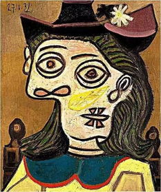 毕加索代表画作有哪些,1907年毕加索创作了什么作品